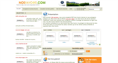 Desktop Screenshot of nosfavoris.com